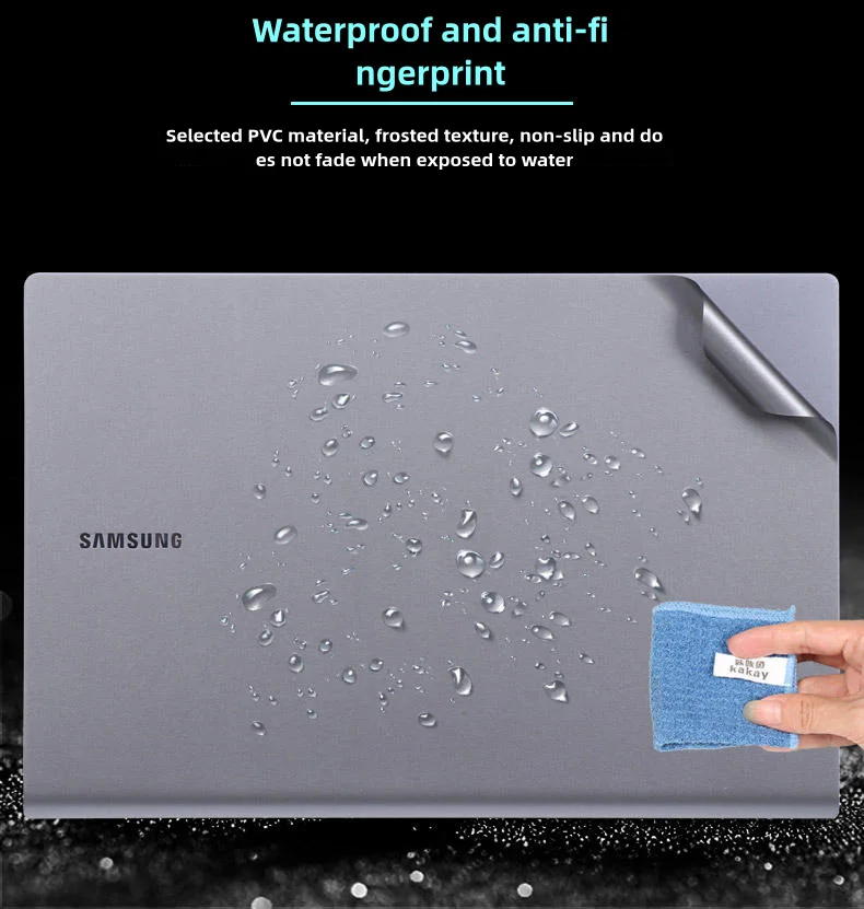 For SAMSUNG Galaxy Book5 Pro 360 NP750QHA NP94XHA NP960XHA NP960QHA laptop shell protective film computer body sticker