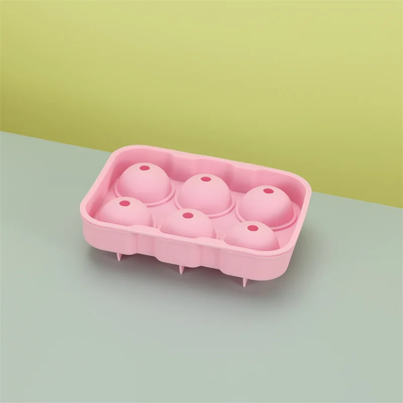 Ice Cube Tray Whiskey Ice Ball Mould Ice Tray Silicone Spherical Ice With  Lid, Rose Diamond Ice Lattice Silica Gel Mould, 12-lattice Ice Box Silica  Ge
