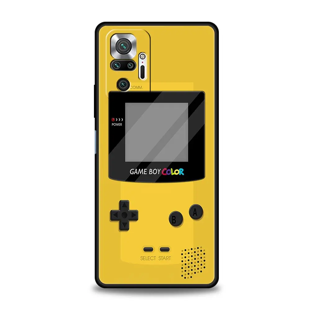 Retro Gaming Phone Case - Classic Game Design, Black Cover
