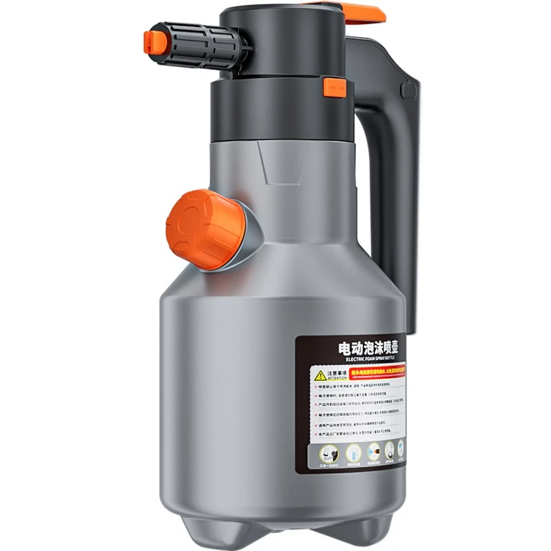 בקבוק רספירטור חשמלי חזק LEIBOO בנפח 2 ליטר לשטיפת רכב, רספירטור חשמלי נטען לשטיפת רכב, אביזרים לרכב