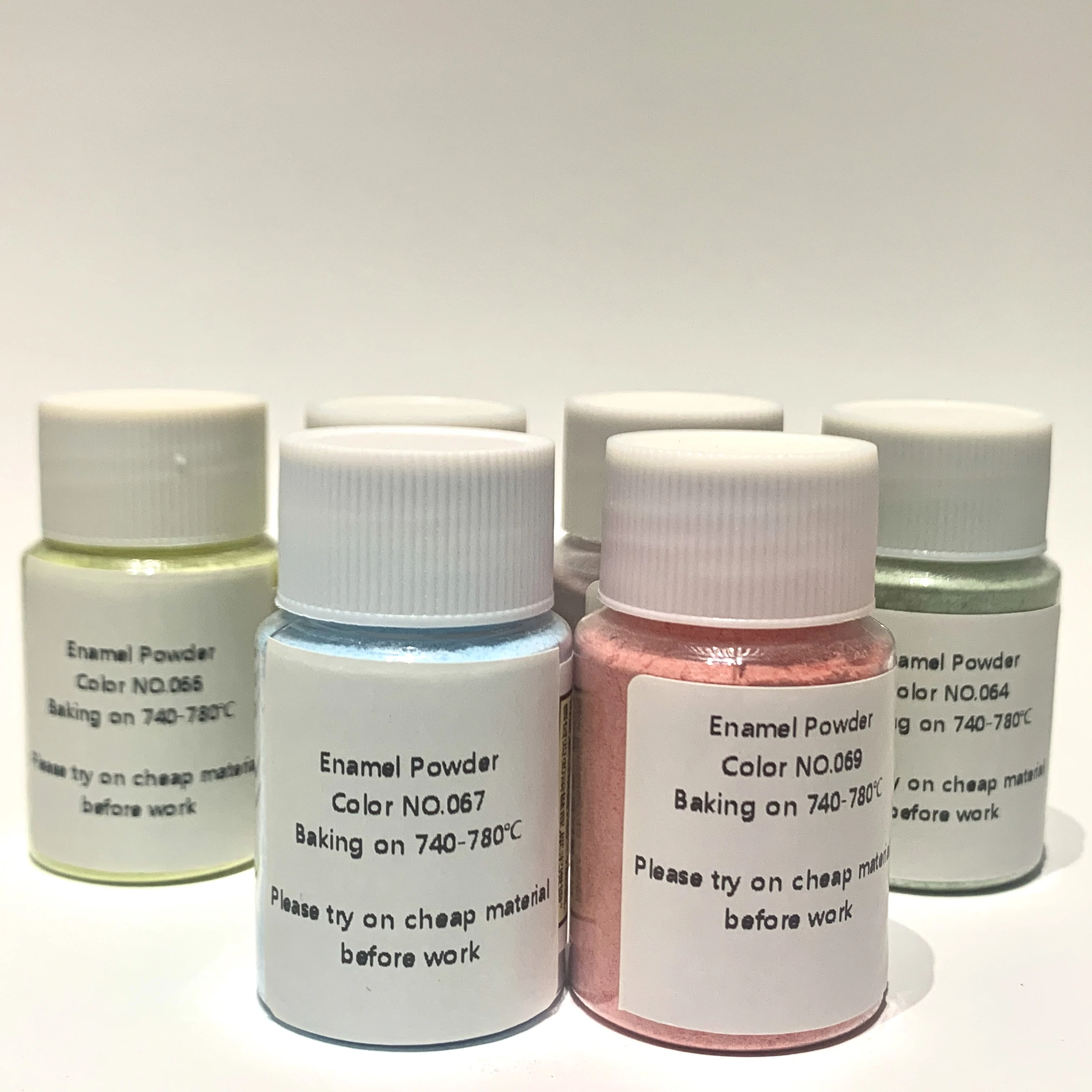 Enamel Powder for Jewelry Art Decoration, Natural Material Non-Toxic Anti-corrosion 50g/bottle Imported Quality Link 1