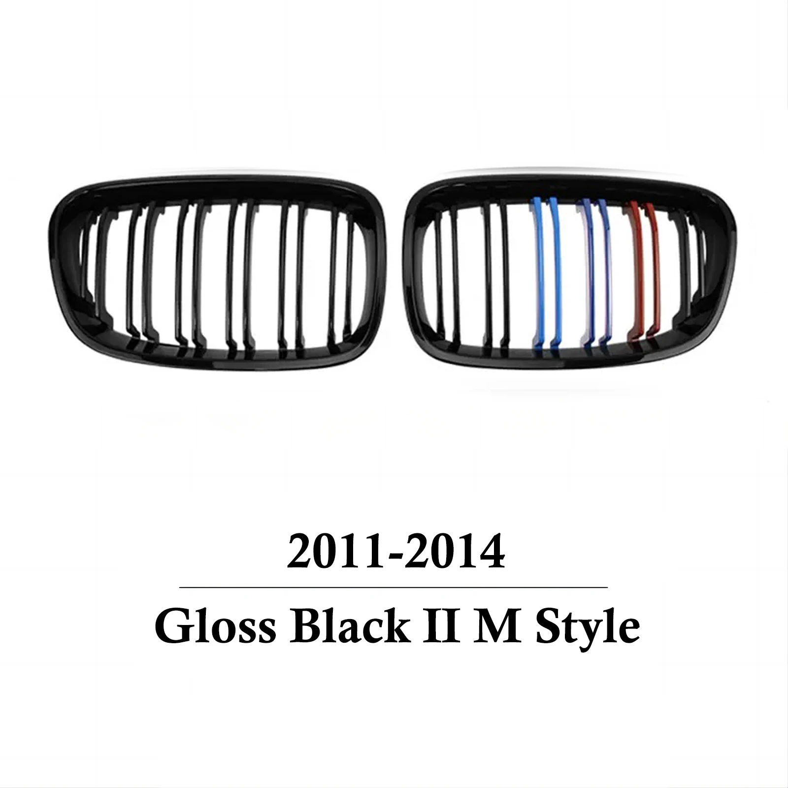 Griglia Reni ponte singola per BMW Serie 7 F01 F02 F03 F04 08-12 Nero