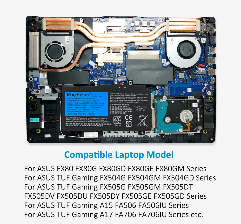 FX505GE, FX505DT, FX80GE, PX505GE, PX505GD, FX505GM, FX80G, B31BnEH, A4481WLK9H,