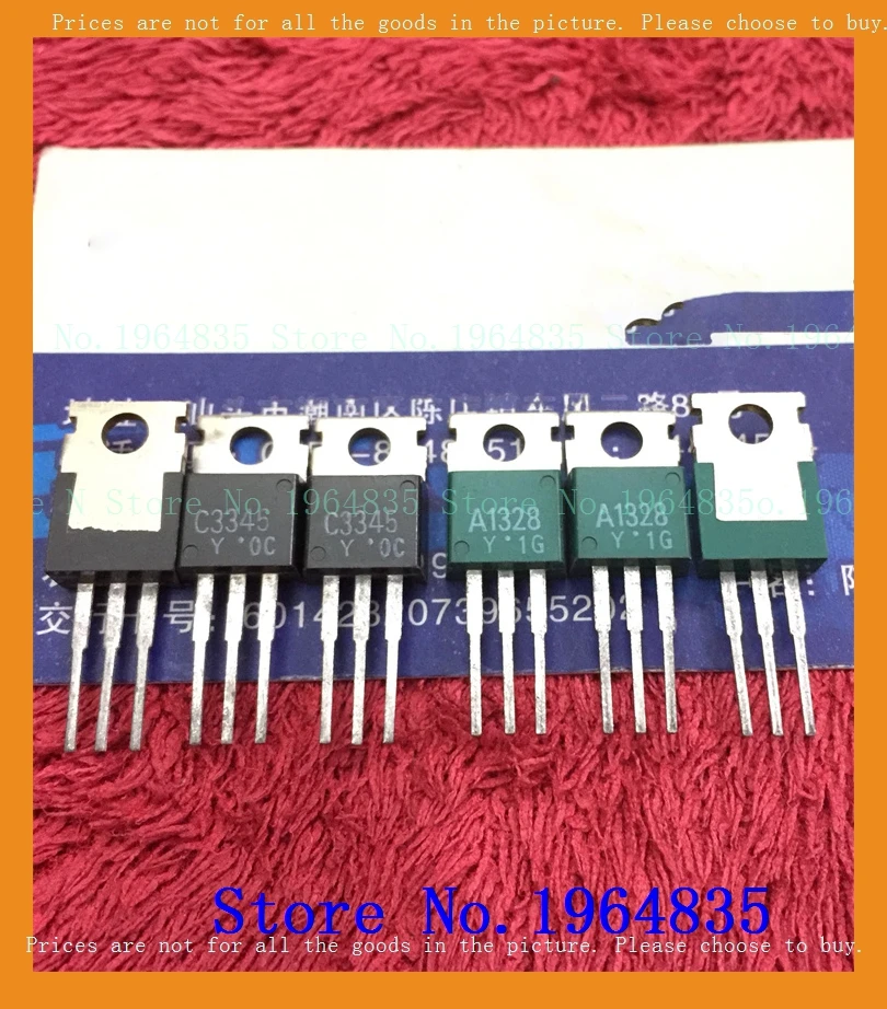 

2pcs/lot=a pair 2SC3345 2SA1328 C3345 A1328
