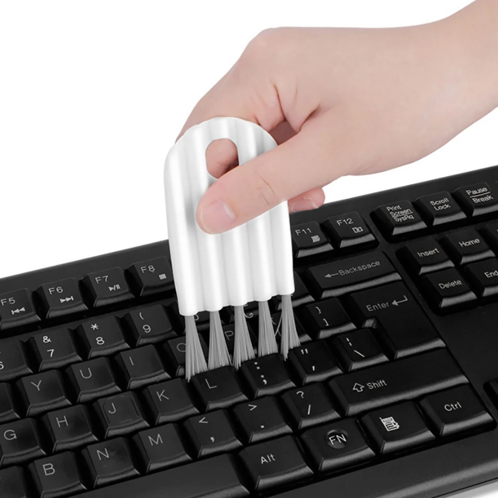 Keyboard Cleaning Brush Computer Keyboard Mouse Accessories Cleaning Brush Crevice Cleaning Tool 3