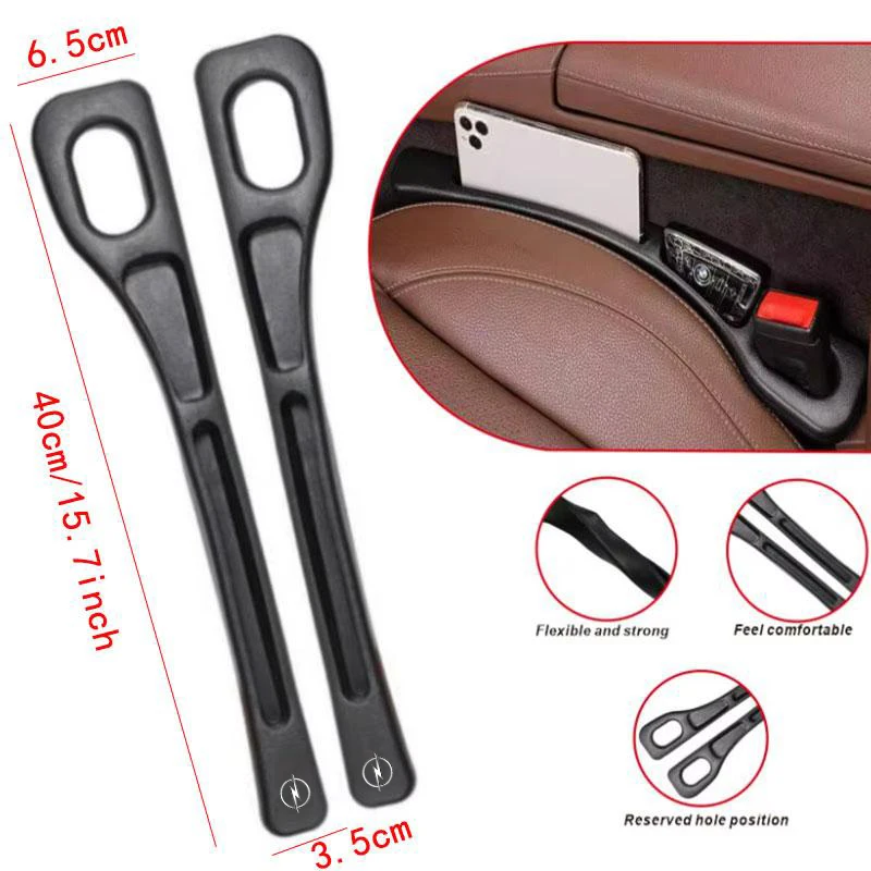 Car Seat Gap Filler & Storage Organizer Box