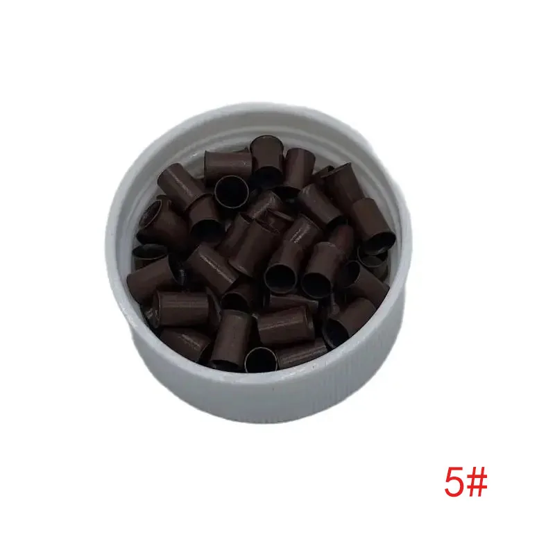 Copper ring 4.0*3.6*6.0 Micro Rings Hair Extension Beads 1500 pcs hair accessories ring beads,ring beads hair extensions tools,nano rings