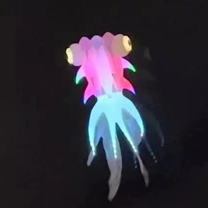 free shipping led fish kite flying trilobites factory kite for adults kite string line windsurfing papalote outdoor toys sport