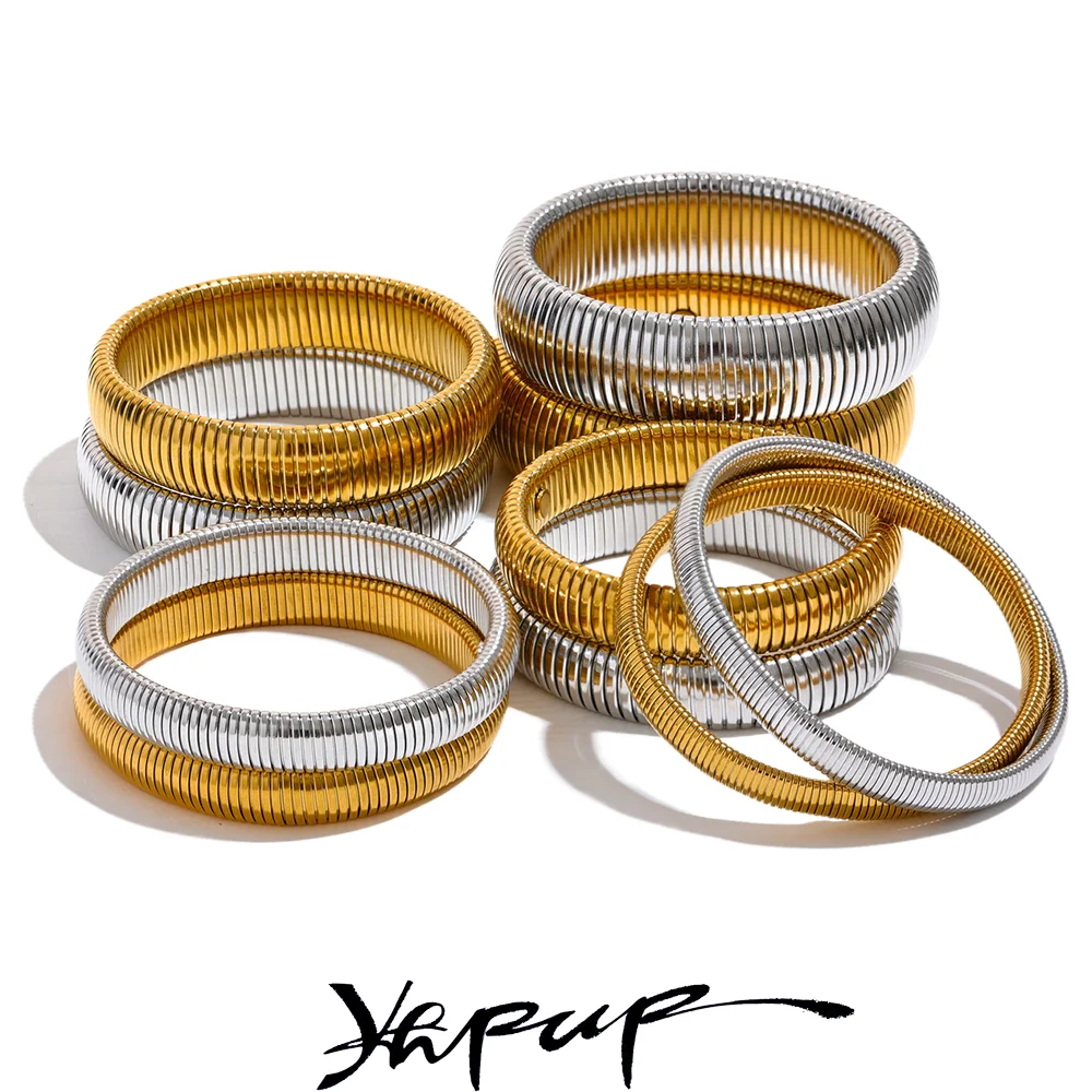 Yhpup Waterproof Stainless Steel Bracelet