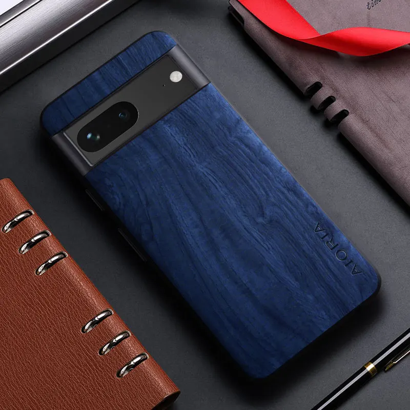 Bamboo Wood Pattern Leather Case - Unique Design Back Cover