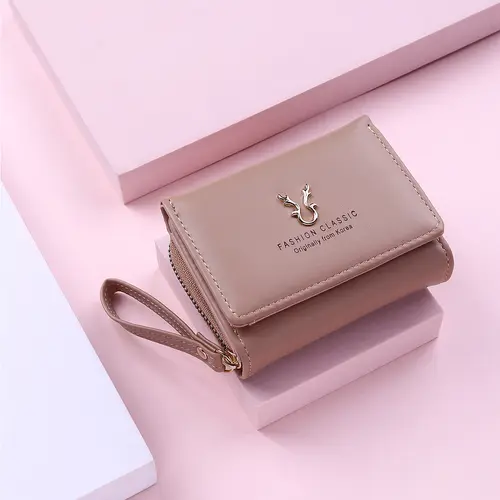 Luxury Brand Women's Small Wallet Female Card Holder Short Wallets with Coin Purse for Woman Ladies PU Leather Hasp Mini Clutch - Image 12