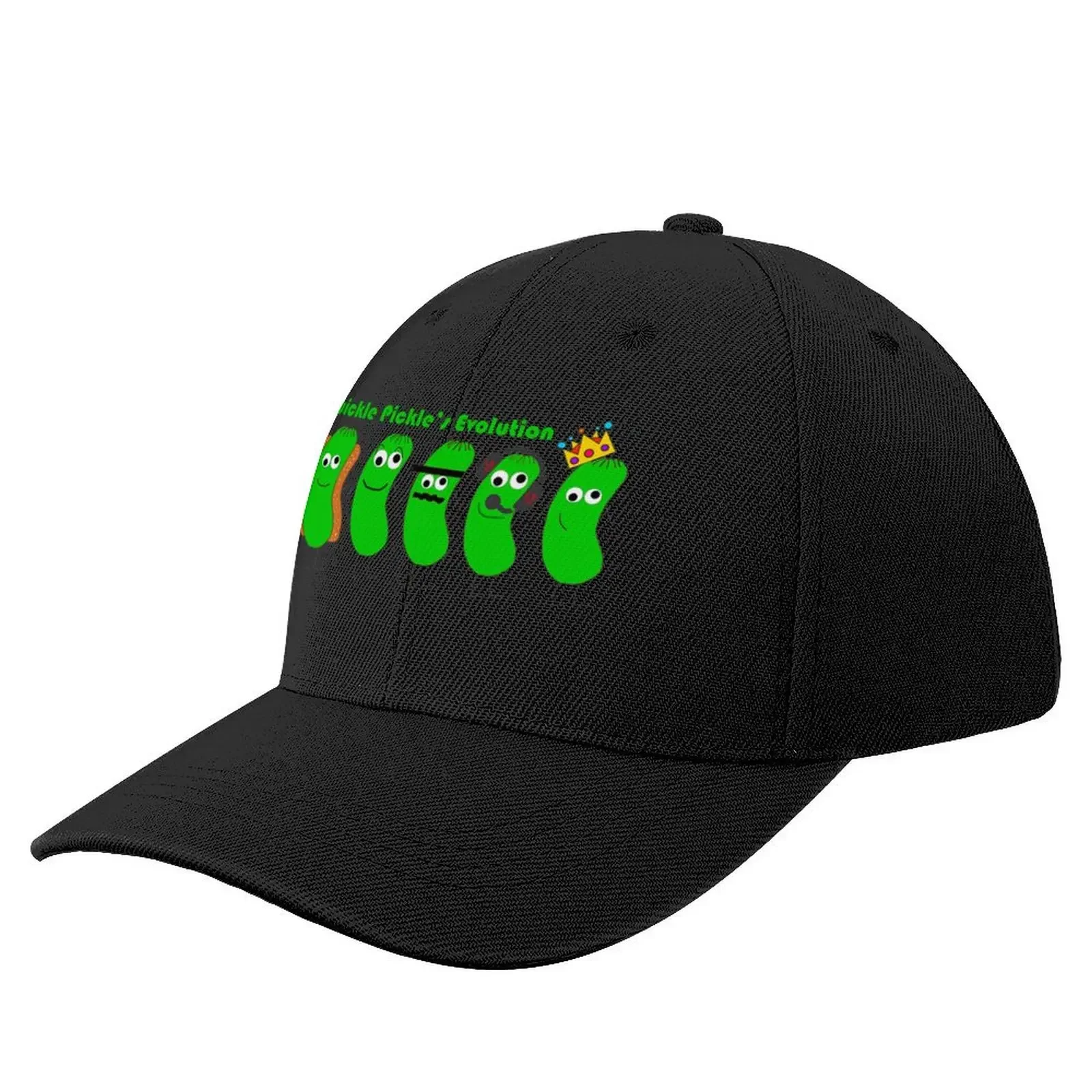 Quickle Pickle Evolution Baseball Cap Christmas Hat tea Hat Ladies Men's