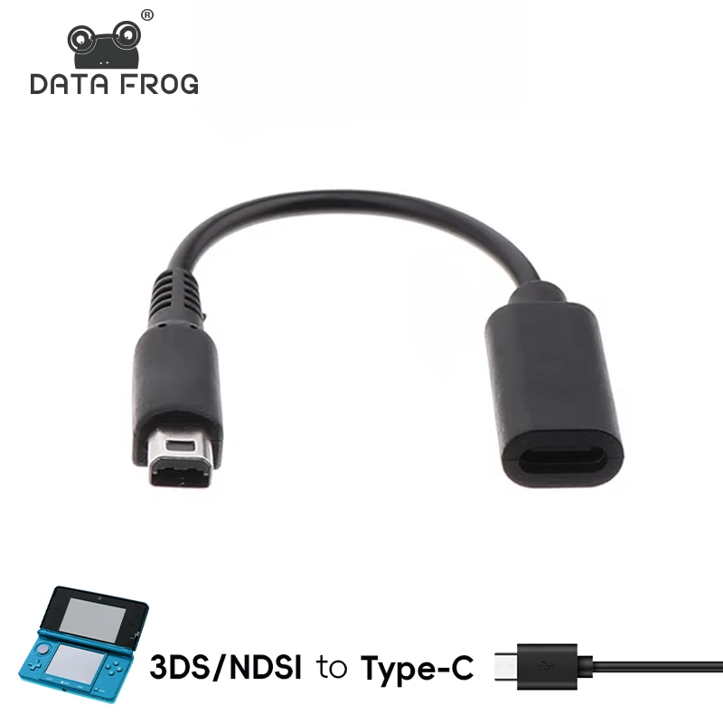 데이터 프로그 타입-C - 3DS 충전 케이블, DSI 2DS, 뉴 3DS XL LL 콘솔용 전원 케이블