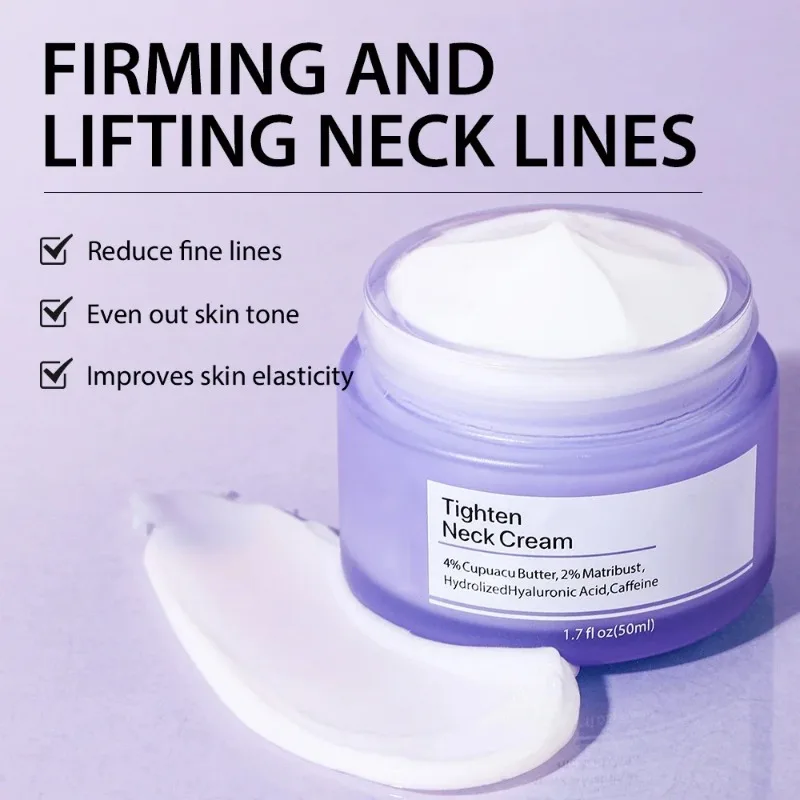 Neck cream Lift tighten lighten firm nourish neck cream