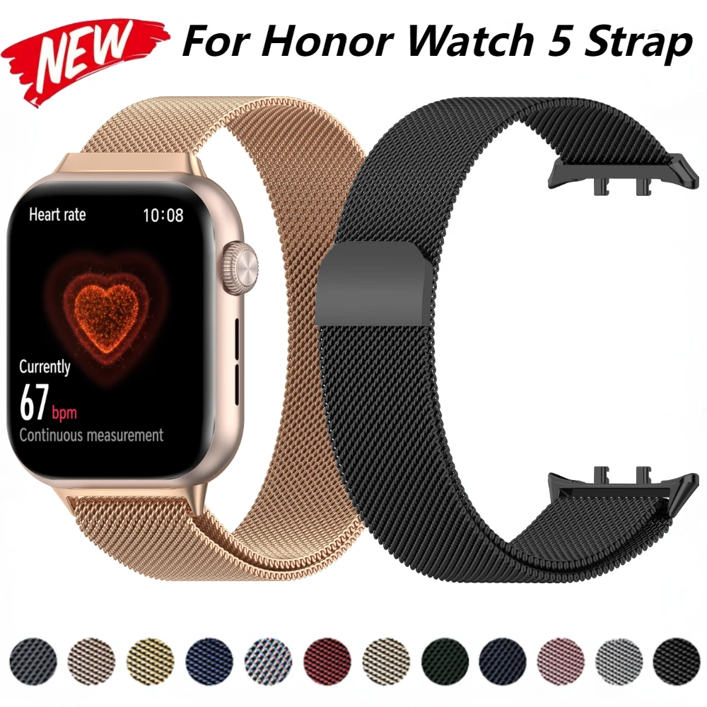 Milanese Magnetic Loop Bracelet – Breathable Replaceable Strap