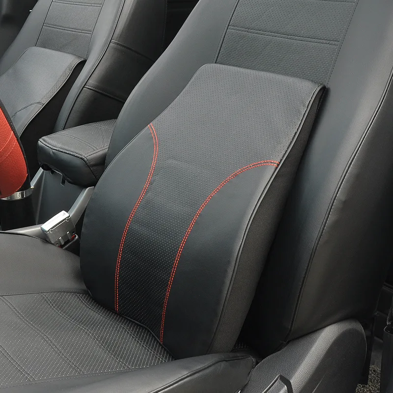 Comfort Car Cushion Relieve Lower Back Pain Lumbar Pillow Memory Foam Lumbar  Cushion Posture Correction Vehicle Backrest Cushion - AliExpress