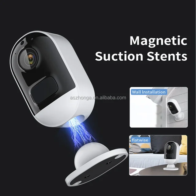 2/4CH Mini Smart Wireless Ip Network Security Home Surveillance CCTV Battery Camera System 3MP WiFi 7 Inch LCD Monitor Nvr Kit - Image 6