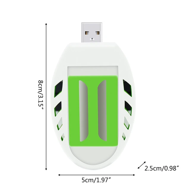 Usb Szúnyogtaszító Fűtés Szúnyogtekercs -Chips Hordozható Elektromos Kültéri Autók Számára Utazó Szúnyogok - Image 6
