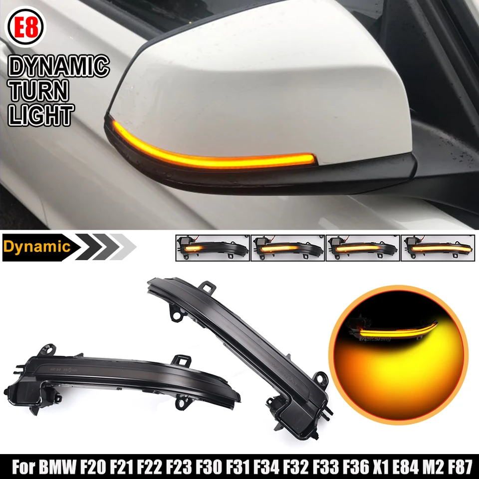 【エンドレスノット】バックミラーターンフラッシュランプ Compatible With 7 Series Compatible With 7シリーズ 2