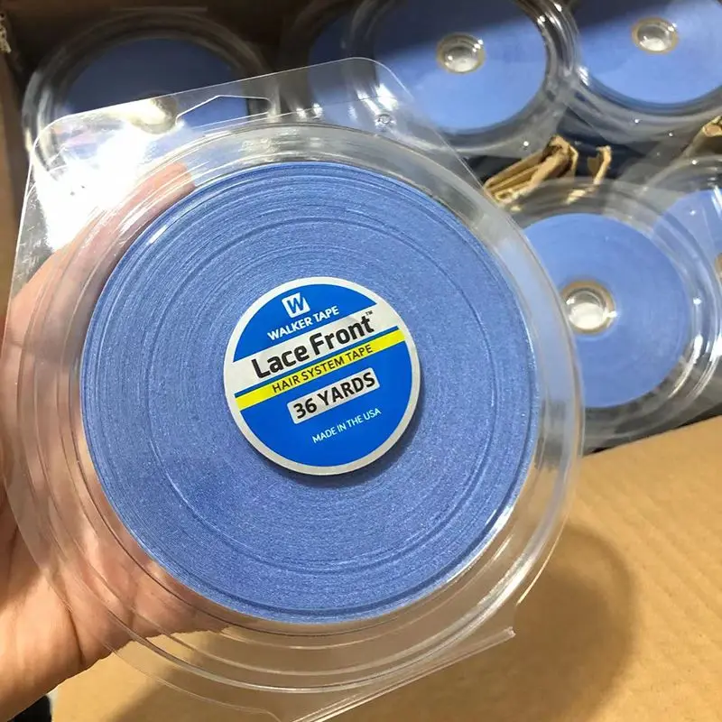Double Sided Tape Hair Extension Tape Hair Tape Wig Tape 1 Roll 36yards Supper Lace Front Strong Adhesive Tape Waterproof Double Sided Adhesive Tape for hair extension/lace wig/toupee