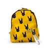 Hip Hop Youthful Bad bunny Notebook School Bags Notebook Backpacks 3D Print Oxford Waterproof Key Chain Small Travel Bags 5