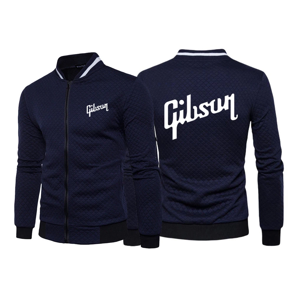 Gibson 2023 Spring Autumn New Style Men Fashionable Sports Zipper Casual popular Long Sleeve Slim Jacket coat top clothing