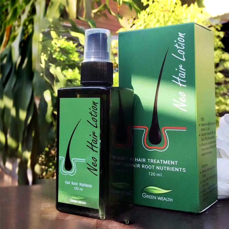 

Thailand 100%Original Neo Hair Lotion 120ml Beauty Health Products Oil For Hair Treatment Anti-loss Beard Growth Hair Growth Oil