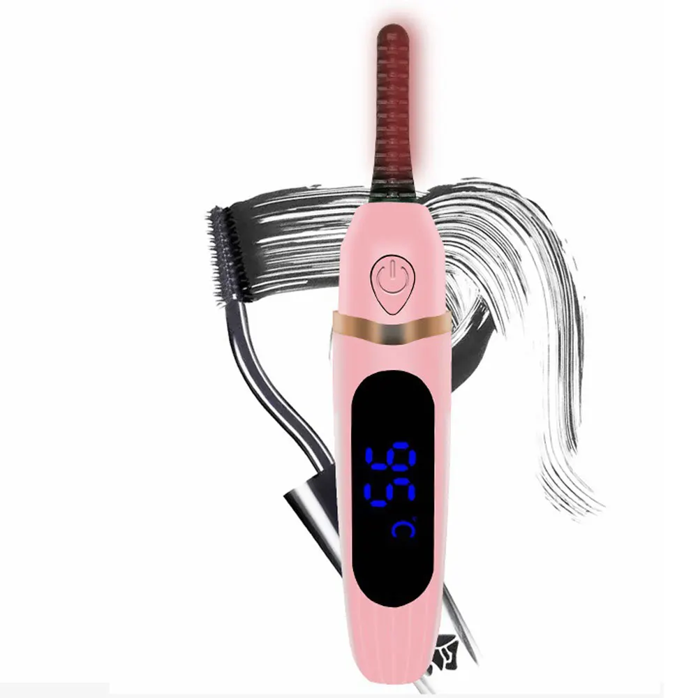 Electric 3 Gear Heated Eyelash Curling Long Lasting Eye Lashes Curler USB