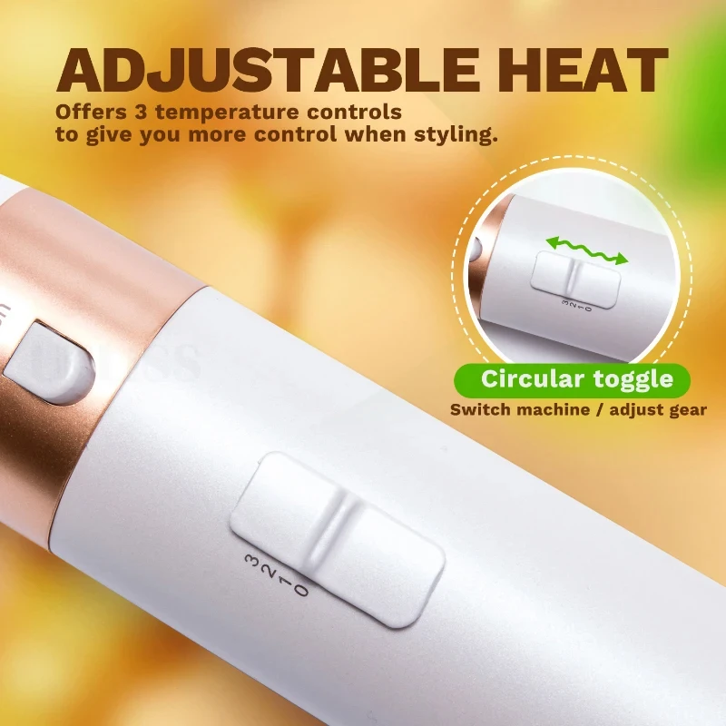 5 in 1 Hair Dryer Hot Comb Set Professional Curling Iron Hair Straightener Styling Tool For Dyson Airwrap Hair Dryer Household - Image 5