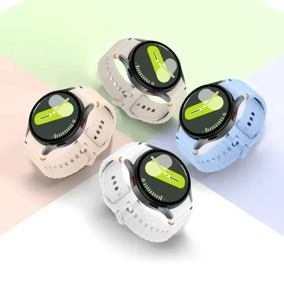 Enhanced Sport Silicone Watch Strap - Original Wristband for Samsung Galaxy Watches
