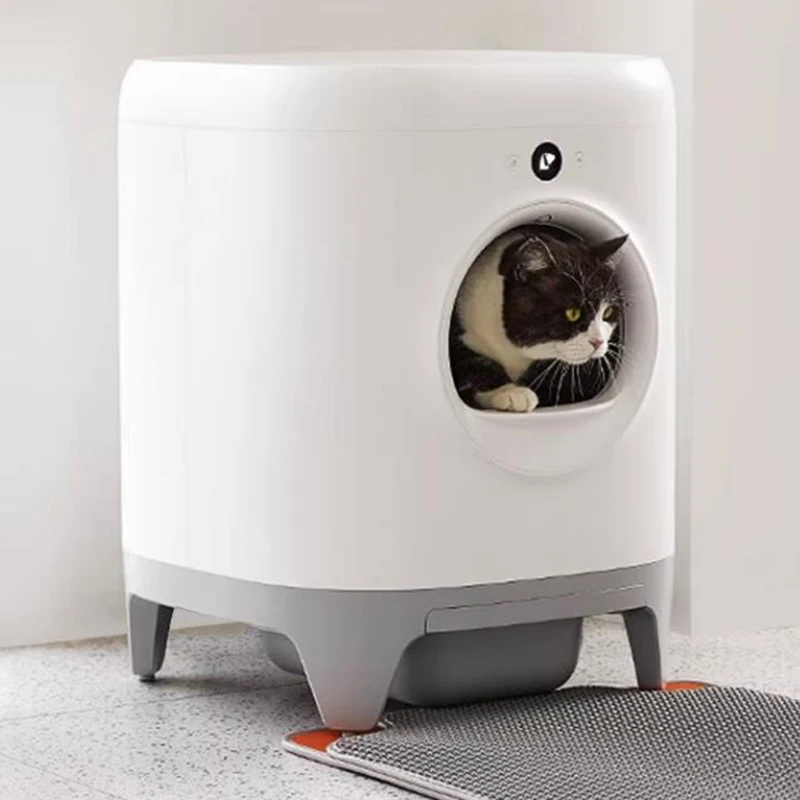

Villa Cat Bedpans Large Auto Cleaning Dryer Box Portable Hidden Stuff Toilet Cage Cat Bedpans Tray Kuweta Dla Kota Pet Supplies