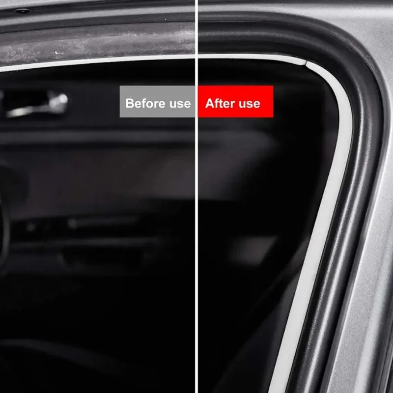100ml Car Rubber Strip Maintenance Agent Rubber Strip Repair Agent Softening Agent Rubber Cleaner for Car Maintenance