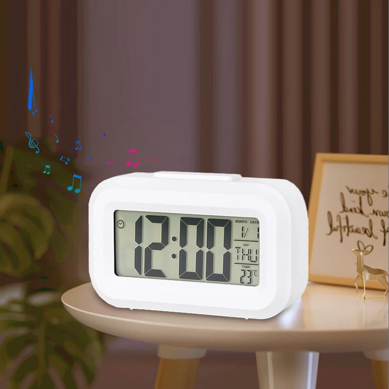 Alarm clock mini timer smart clock children student time manager desktop silent bedside electronic