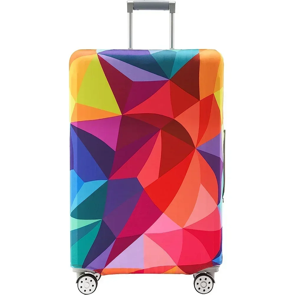 thumbnail image 1 of Funda de equipaje de tela elástica, funda protectora para maletas, funda protectora para equipaje, adecuada para maletas de 18 a 32 pulgadas, organizador de viaje, 1 of 5
