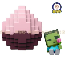 Mattel Minecraft Mystery Surprise Egg Toy Figures Box (ZOMBIE)