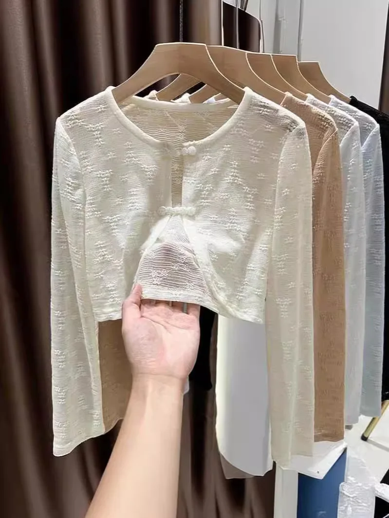 Solid Lace Blouse 8