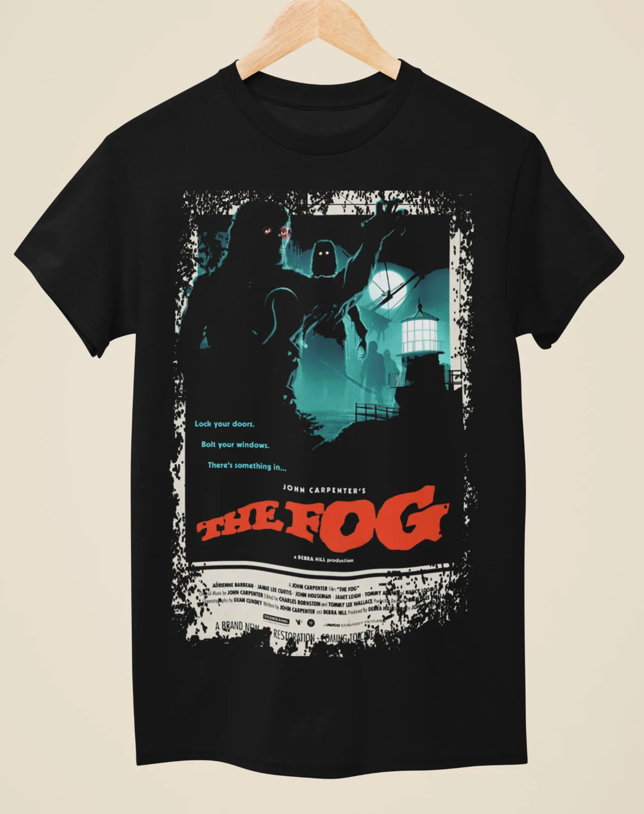 

The Fog - Movie Poster Inspired Unisex Black T-Shirt