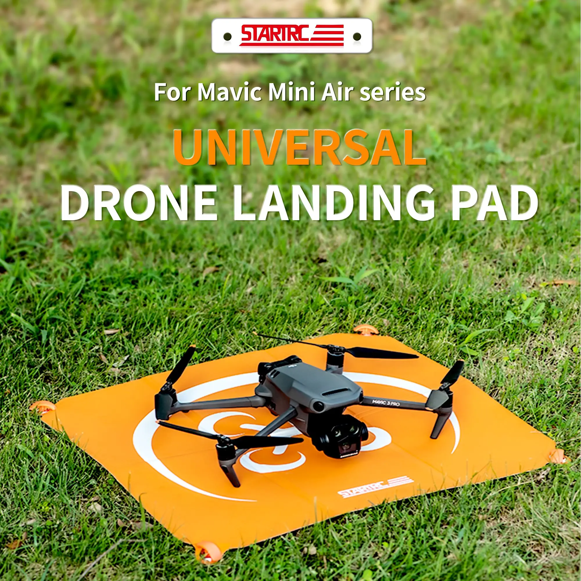 Drone Landing Pad Pro Universal Waterproof Portable Fast Foldable Helipad for Air 2S Mini 3 Pro Mavic 3 FPV Avata RC 20 inch