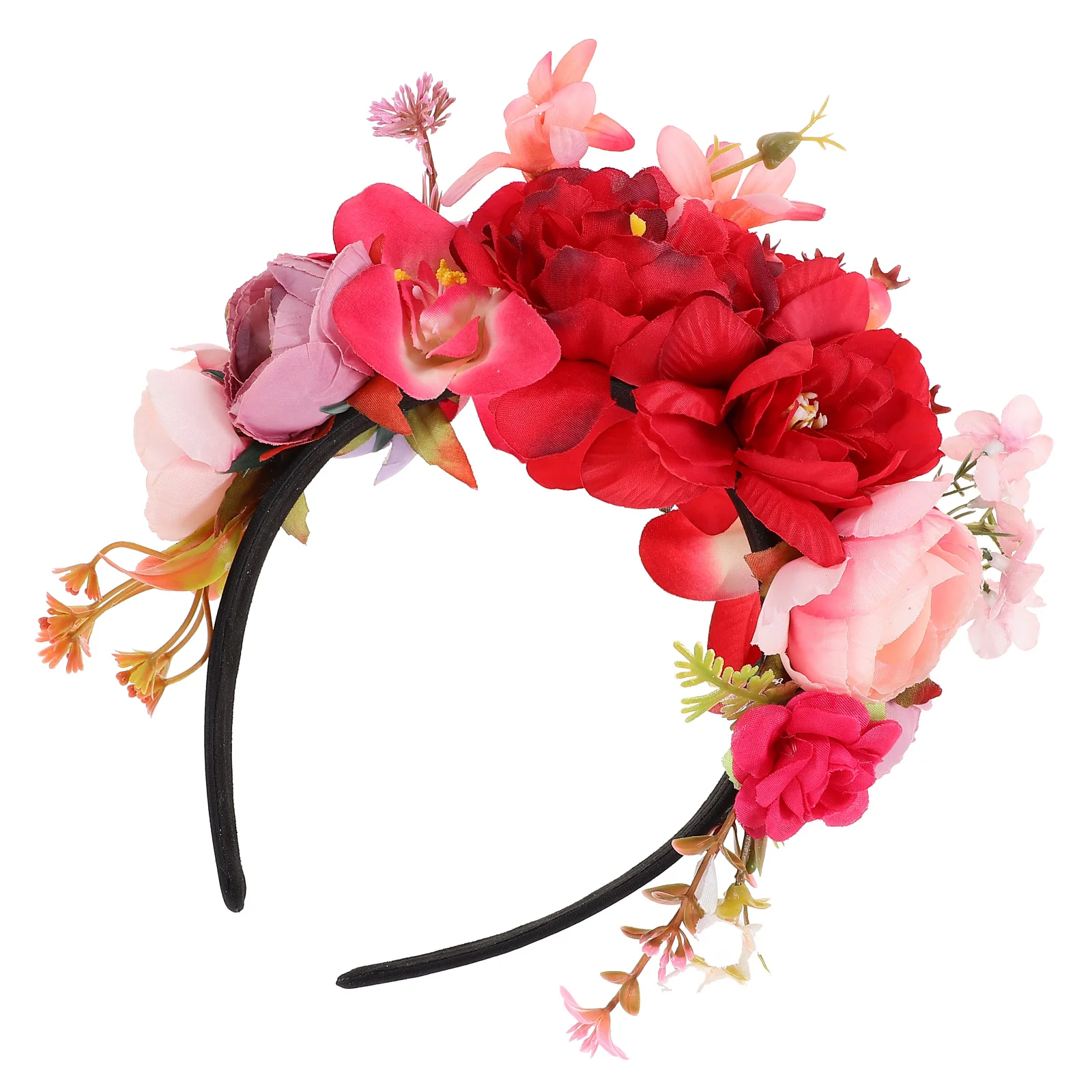 

Flower Headband Headbands for Girls Valentine Headpiece Adults Women Party Headdress