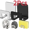 Kitchen Sponges Holder Stainless Steel Sink Sponges Drain Drying Rack Self Adhesive Storage Holder Wall Hooks Kitchen Organizers