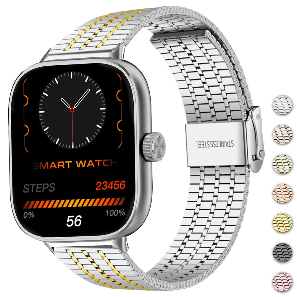 Premium Stainless Steel Mesh Strap - Elegant Replacement Wristband