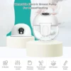 S32 Wearable Breast Pump for Breastfeeding Electric Breast Pump Hands FreeLow Noise with Memory Pause Functions 24mm Flange 2