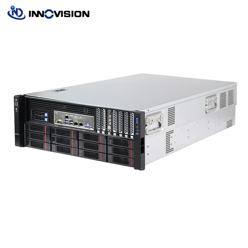 Supporto Per Custodia Per Server Gpu 4U Ad Alta Efficienza Max 9 Scheda Grafica 4090 3090 3080 Custodia Gpu Per Computer Edge Computing Per L'Apprendi