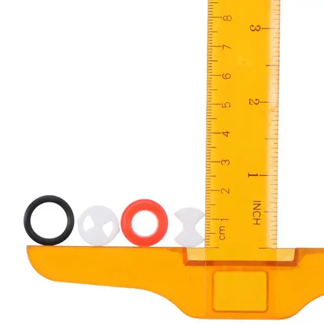 1 ชุดปกติสีแดงทองแดงวาล์ว Core เซรามิคเซรามิคชิปชุดรอบเย็นและร้อนก๊อกน้ําอุปกรณ์เสริมบ้าน 5