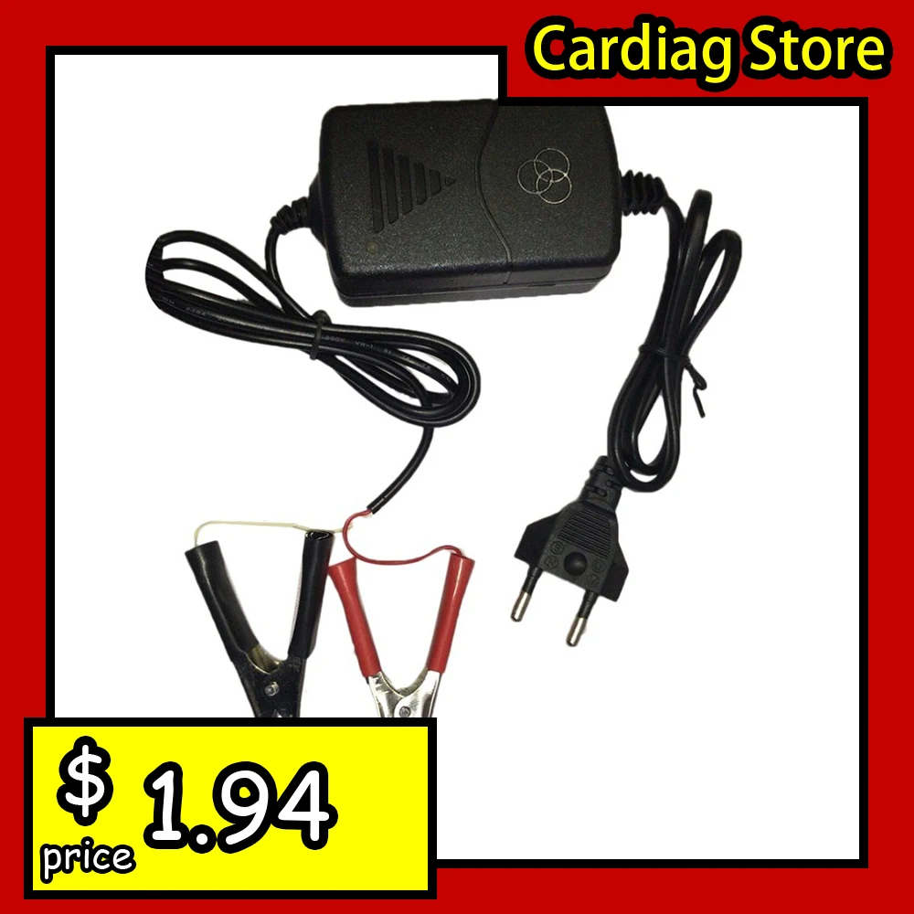 Auto Car Motorcycle Atv Dc 12V/1A 15W Caricabatteria Ricaricabile Multimodale Portatile Universale Tender Maintainer
