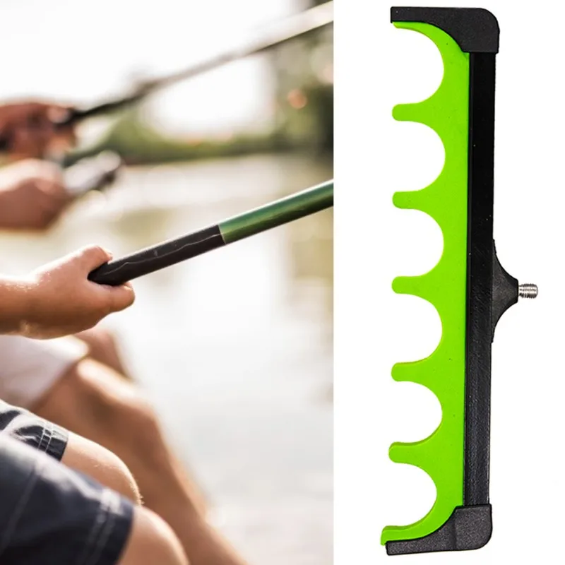 Sea Rod Eva Turret Universal Section Crossbar Bracket 3-5-6-10 Holes Fishing Rod Holder Feeder Pod Stand Ground Plug Accessory
