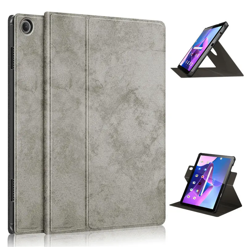 

For Lenovo Tab M10 3rd Gen 10.1" Case TB328FU TB328XU Cover Funda Auto Sleep/Wake 360 Degree Rotating Stand Coque Capa
