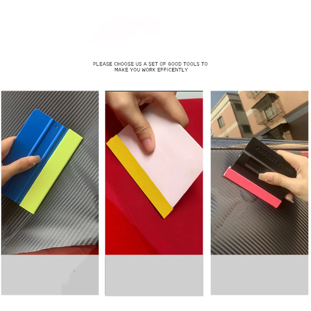 Soft Felt Cloth Edge for Vinyl Squeegee Car Wrap Window Tint Tool No Scratch Protector Patch Self Adhesive vinyl squeegee,window tinting squeegee,window tint squeegee,car wrapping tools,automotive film tools
