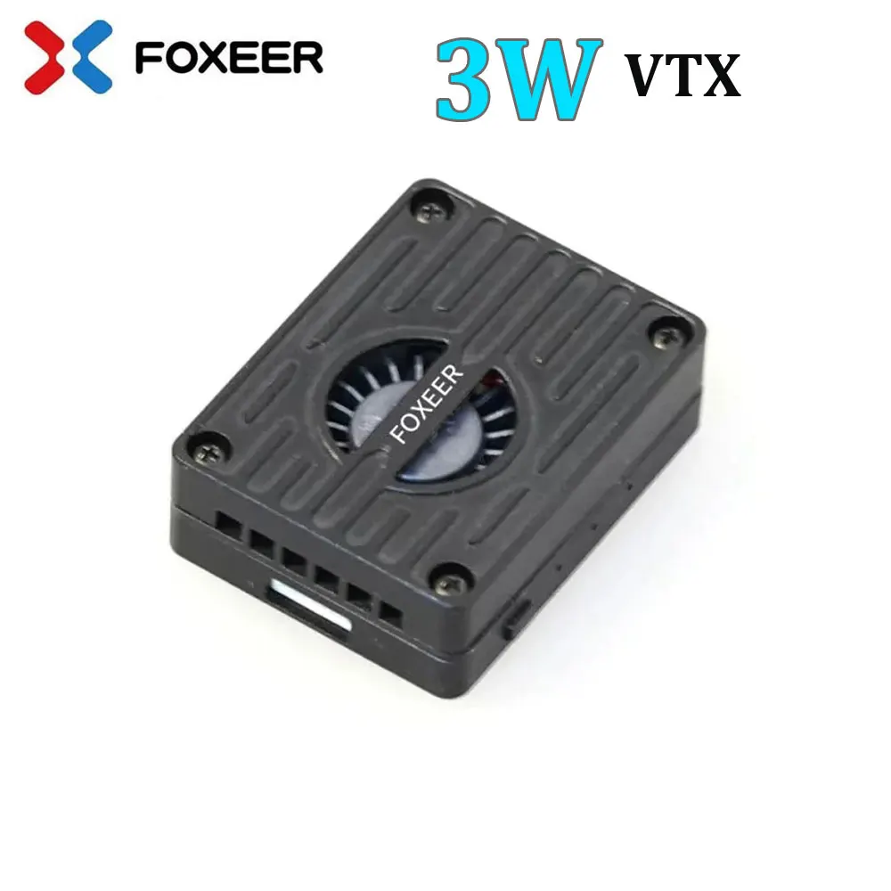 

FOXEER 5.8G Reaper Extreme 3W 72CH VTX 25mW/200mW/500mW/1.5W/3W Adjustable for Long Range RC FPV Drone