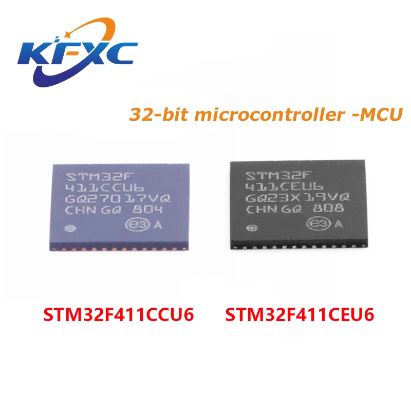 

100% New STM32F411CCU6 STM32F411CEU6 STM32F411CC STM32F411CE STM32F411 STM32F STM32 STM IC MCU Chip UFQFPN-48 in Stock